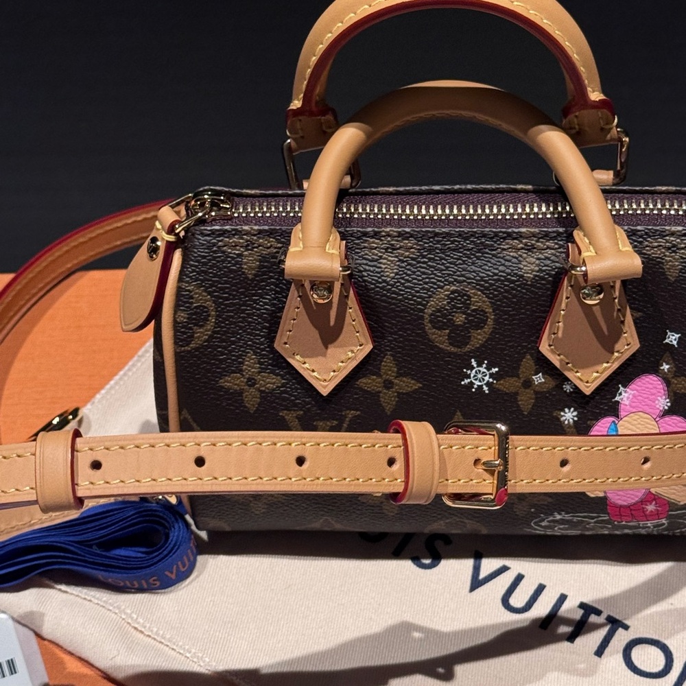 Brand NEW Louis Vuitton Monogram Vivienne Nano Speedy M82624 - Picture 11 of 12